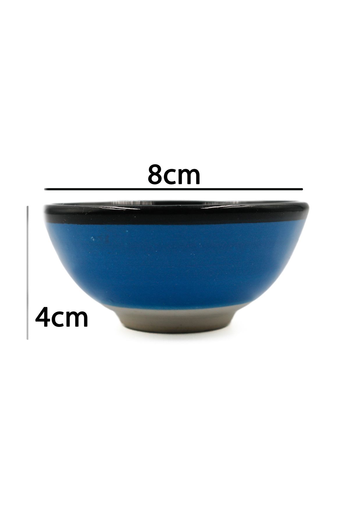 Graely-Tile Colored Patterned Small Bowl of 6 6