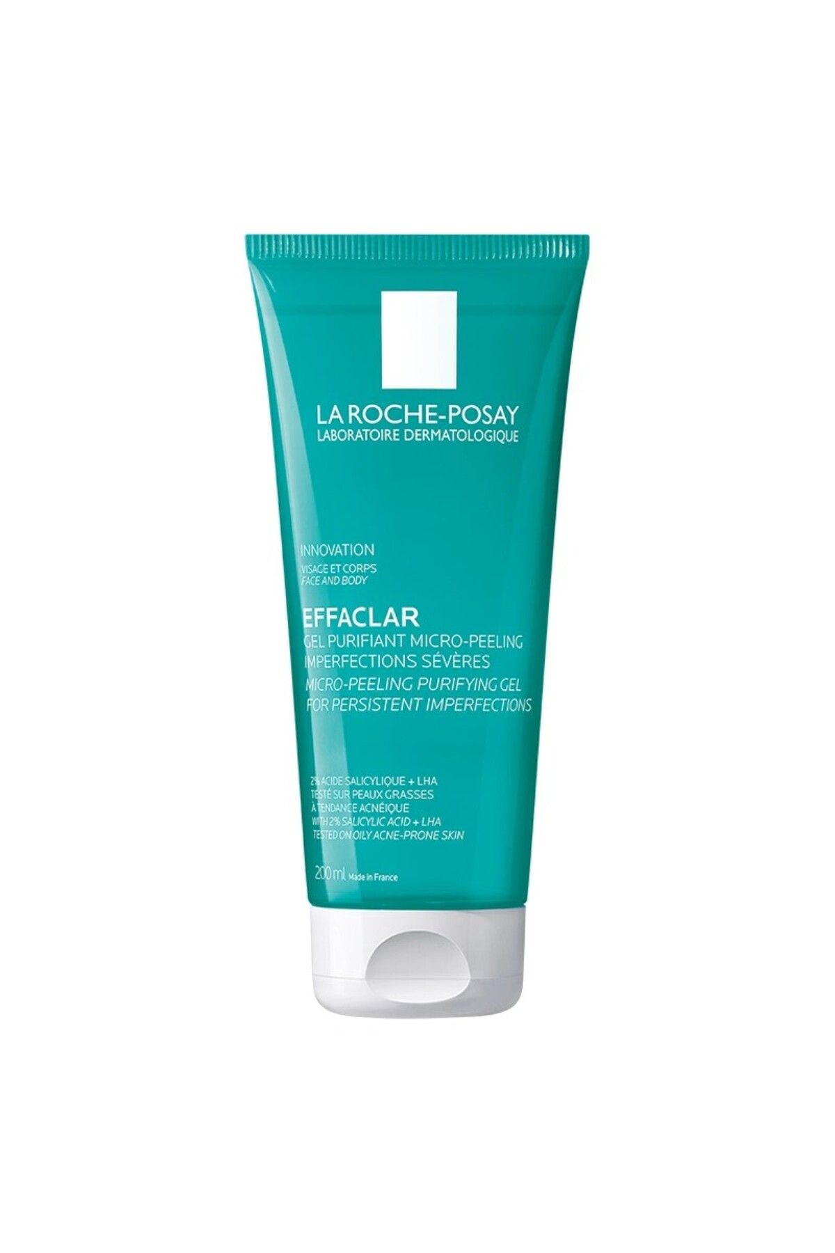 Effaclar & Salisilik Asit Ve LHA İçeren Arındırıcı Gözenek Temizleyici Mikro Peeling Jel 200 ml