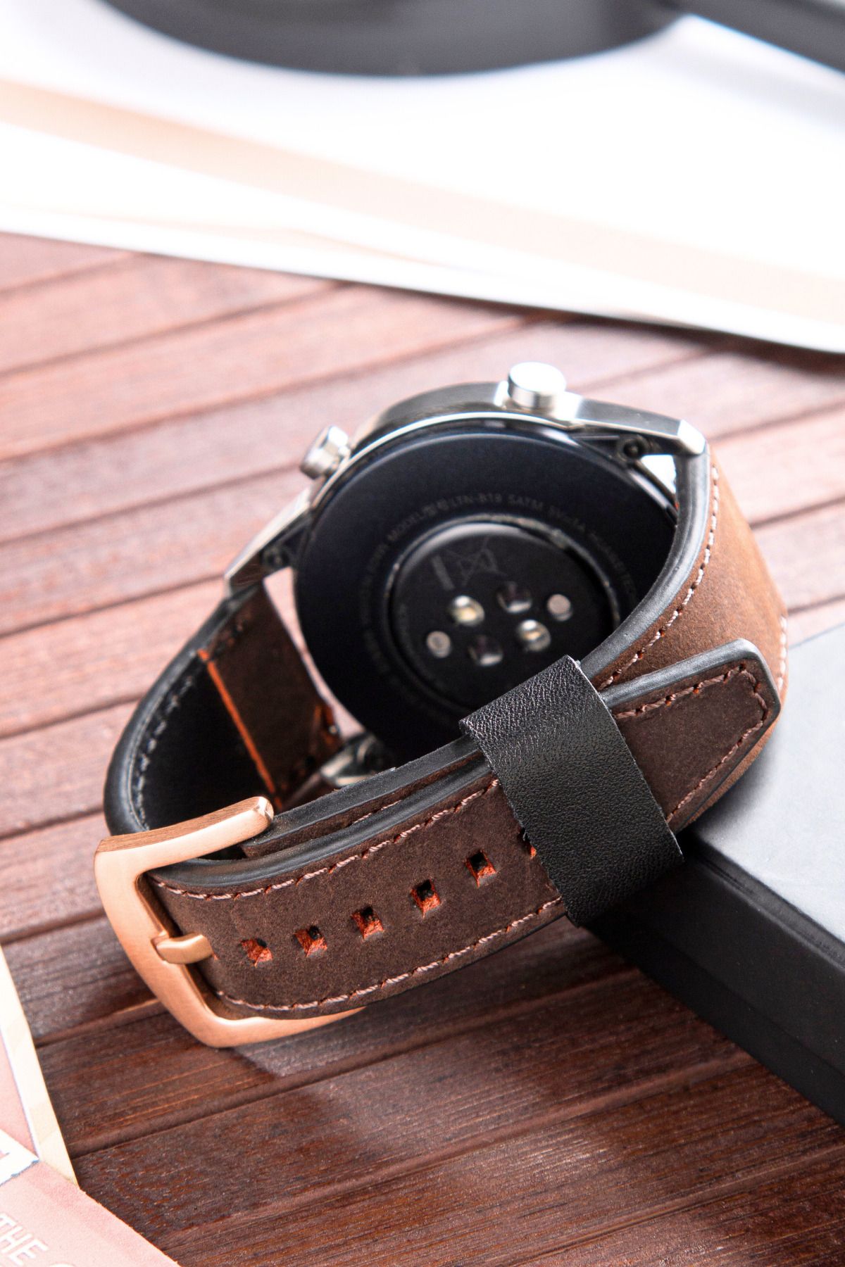 Fossil genuine sales leather 22