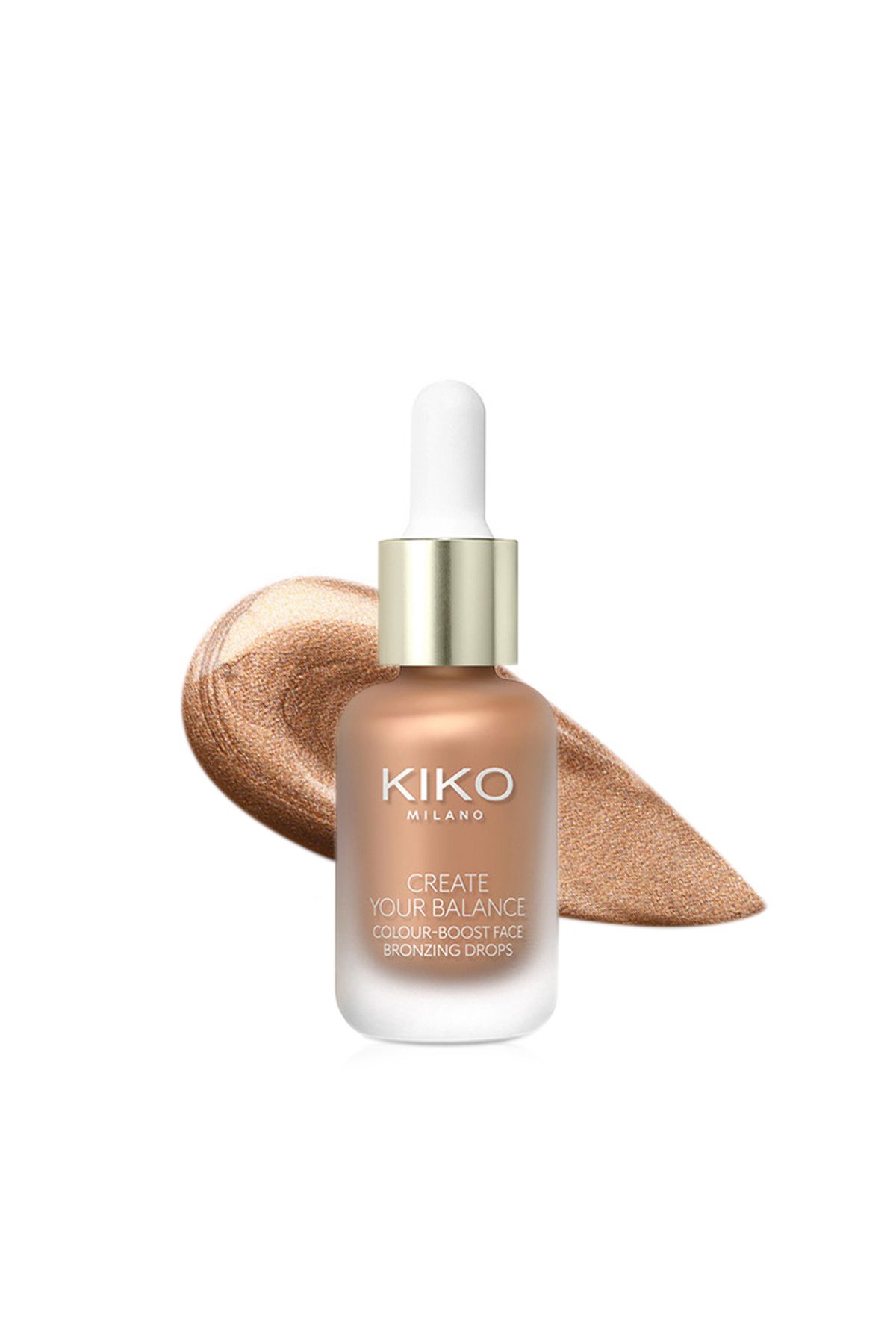 KIKO رساندن تعادل رنگ افزایش چکش صورت قطره های برنزی کردن