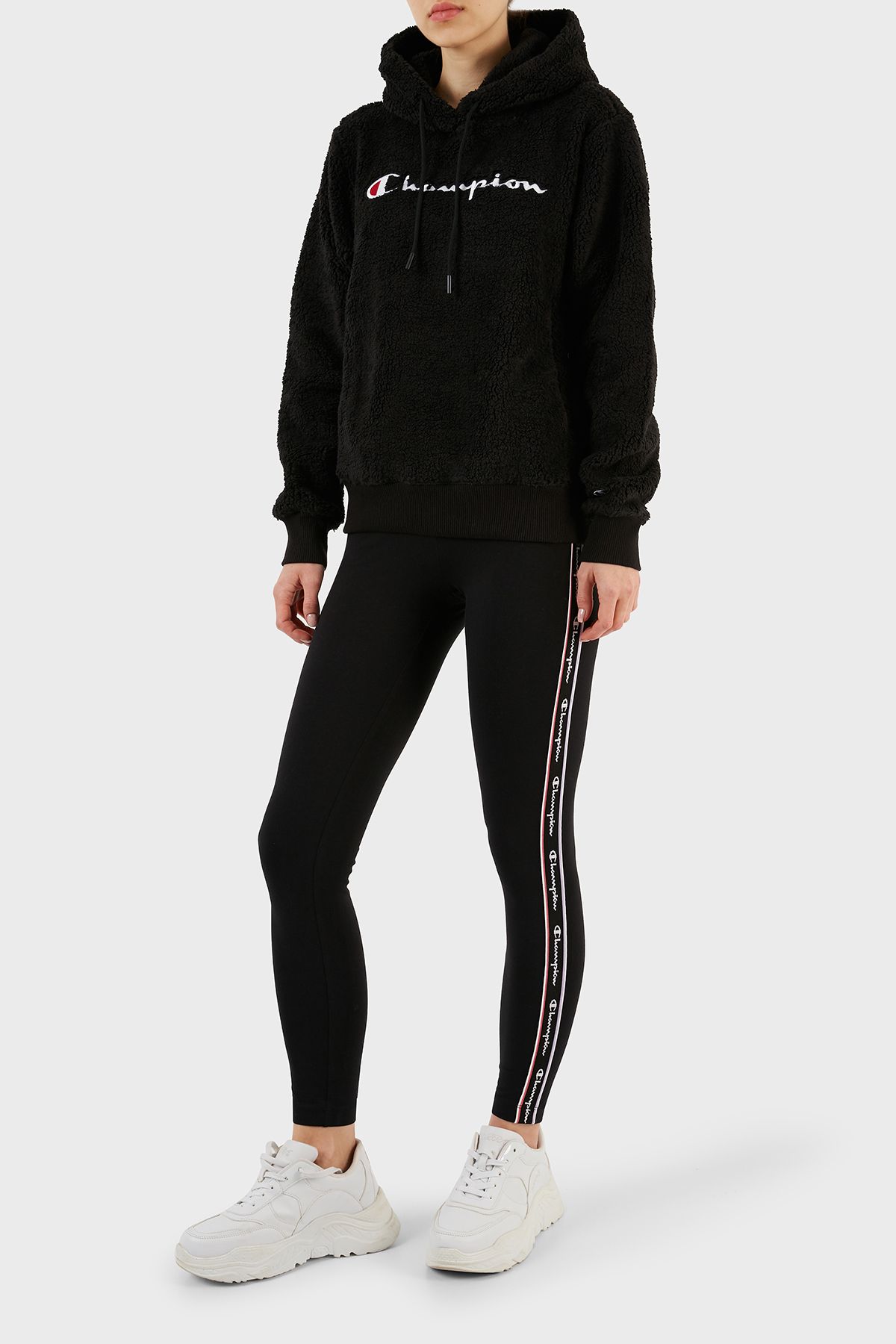 Champion hoodie sales and sweats set