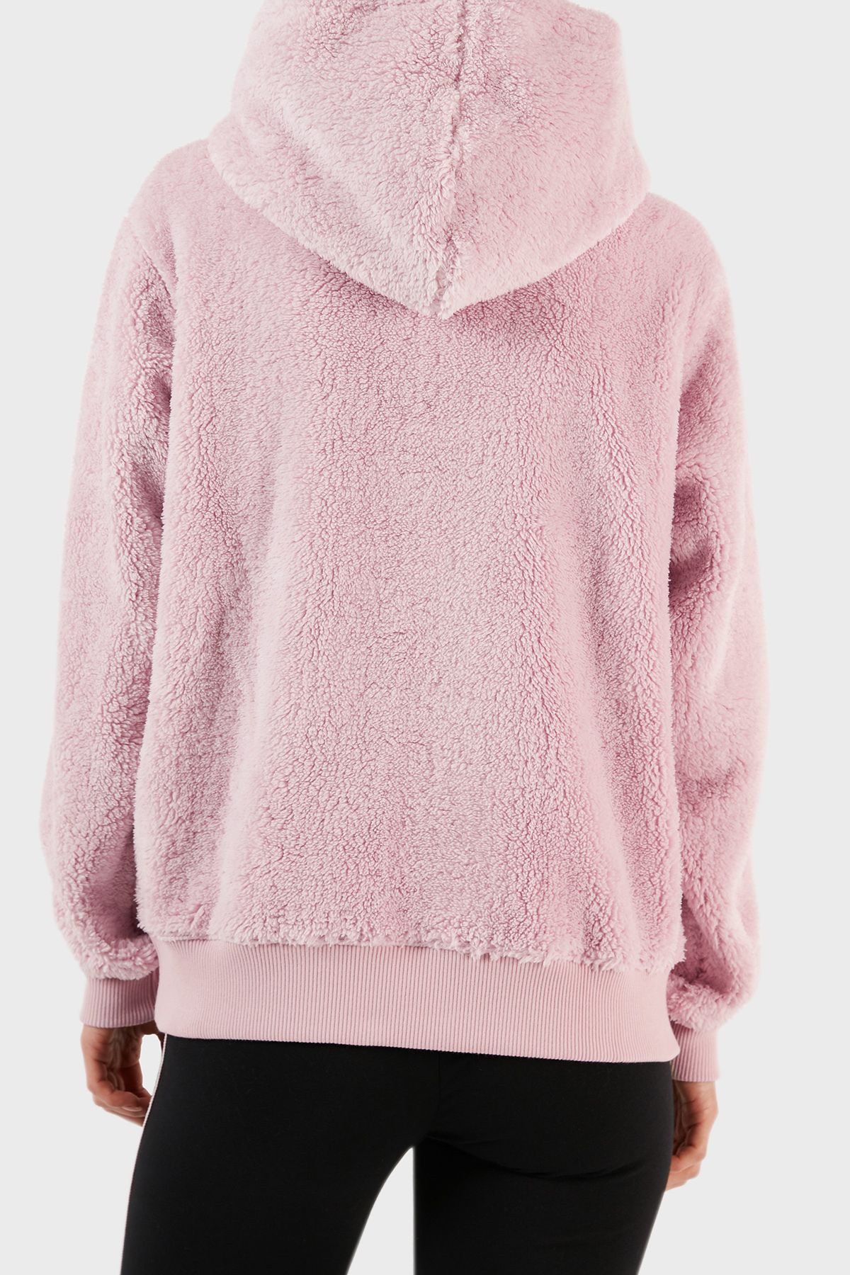 Champion top fuzzy hoodie