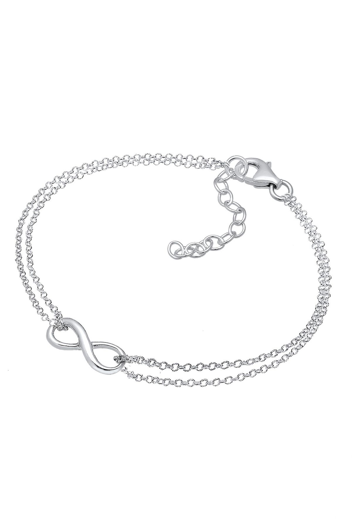 ELLI-Armband Unendlichkeitssymbol Love Unendlich 925 Sterling Silber 2