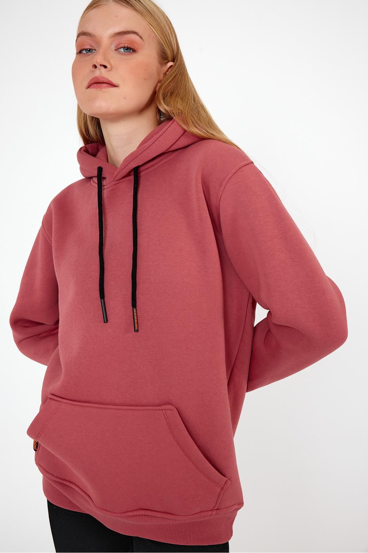 Rose color on sale sweatshirt