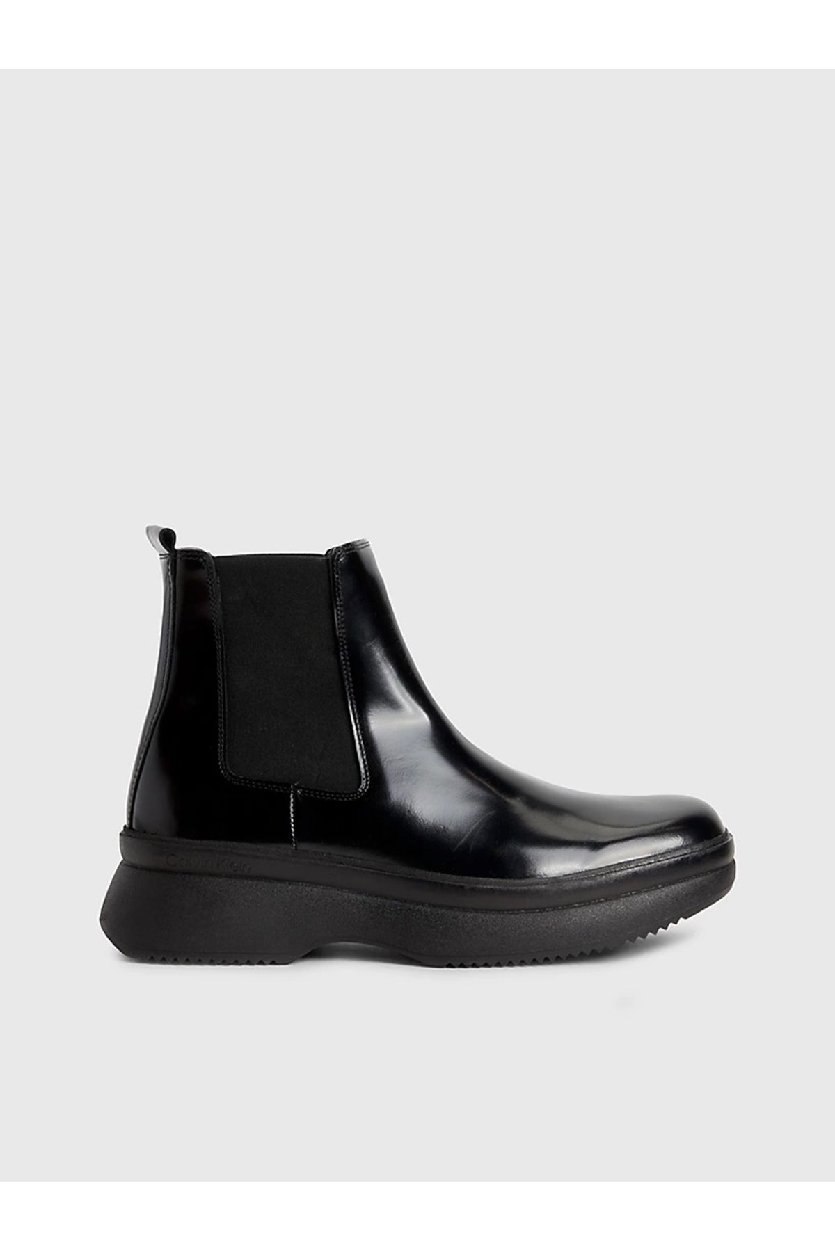 Calvin Klein Ankle Boots Black Flat Trendyol