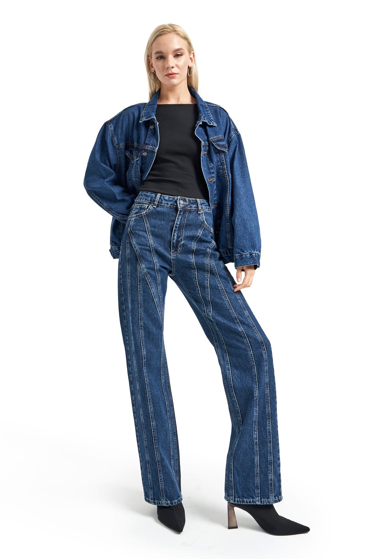 Precious Fit High Waisted Jean - Dark