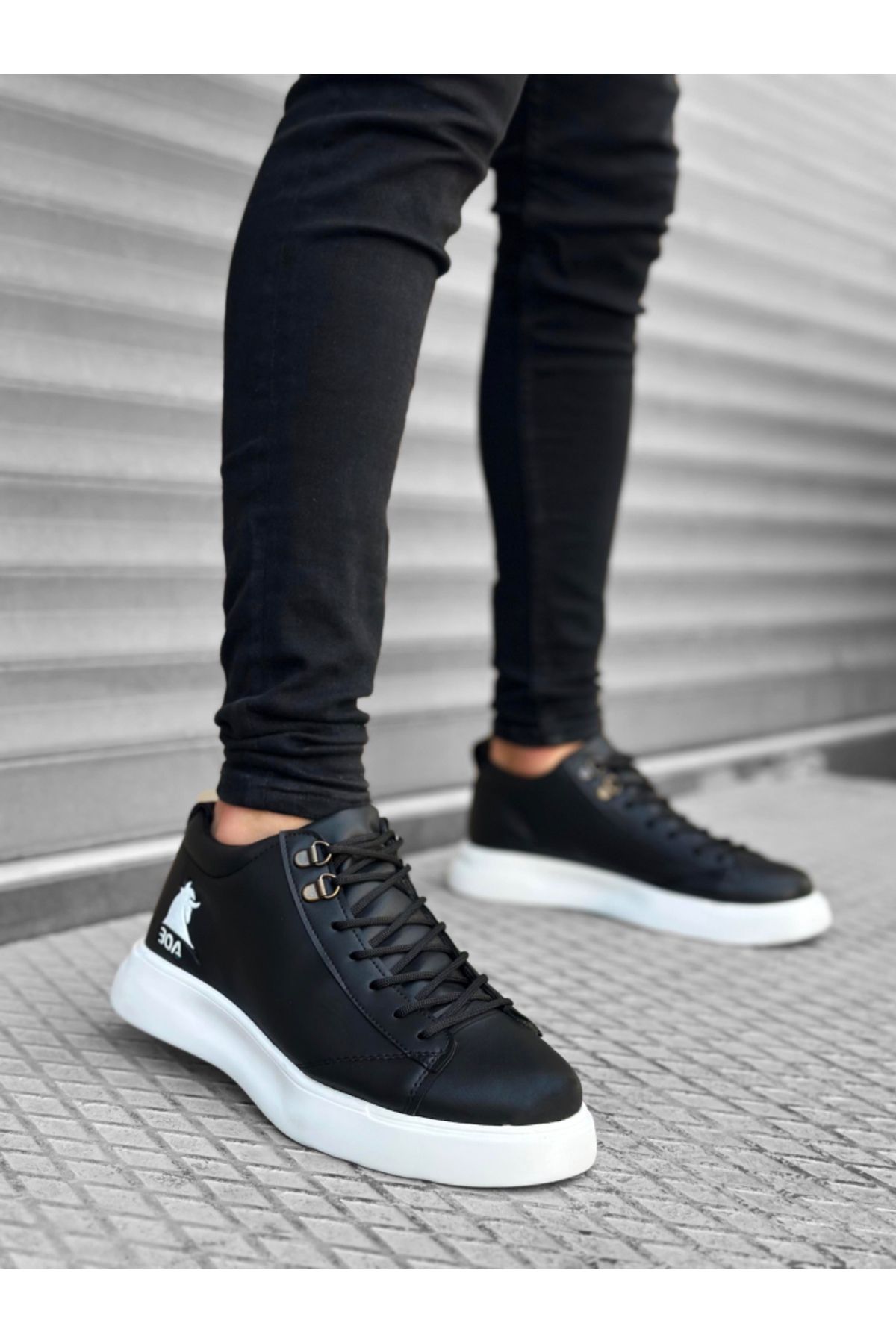 Grey timberlands discount with white sole