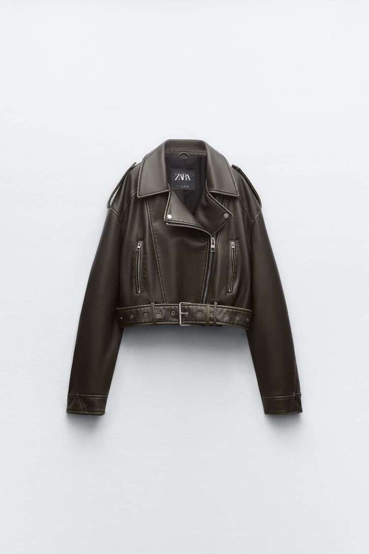Black moto jacket zara sales