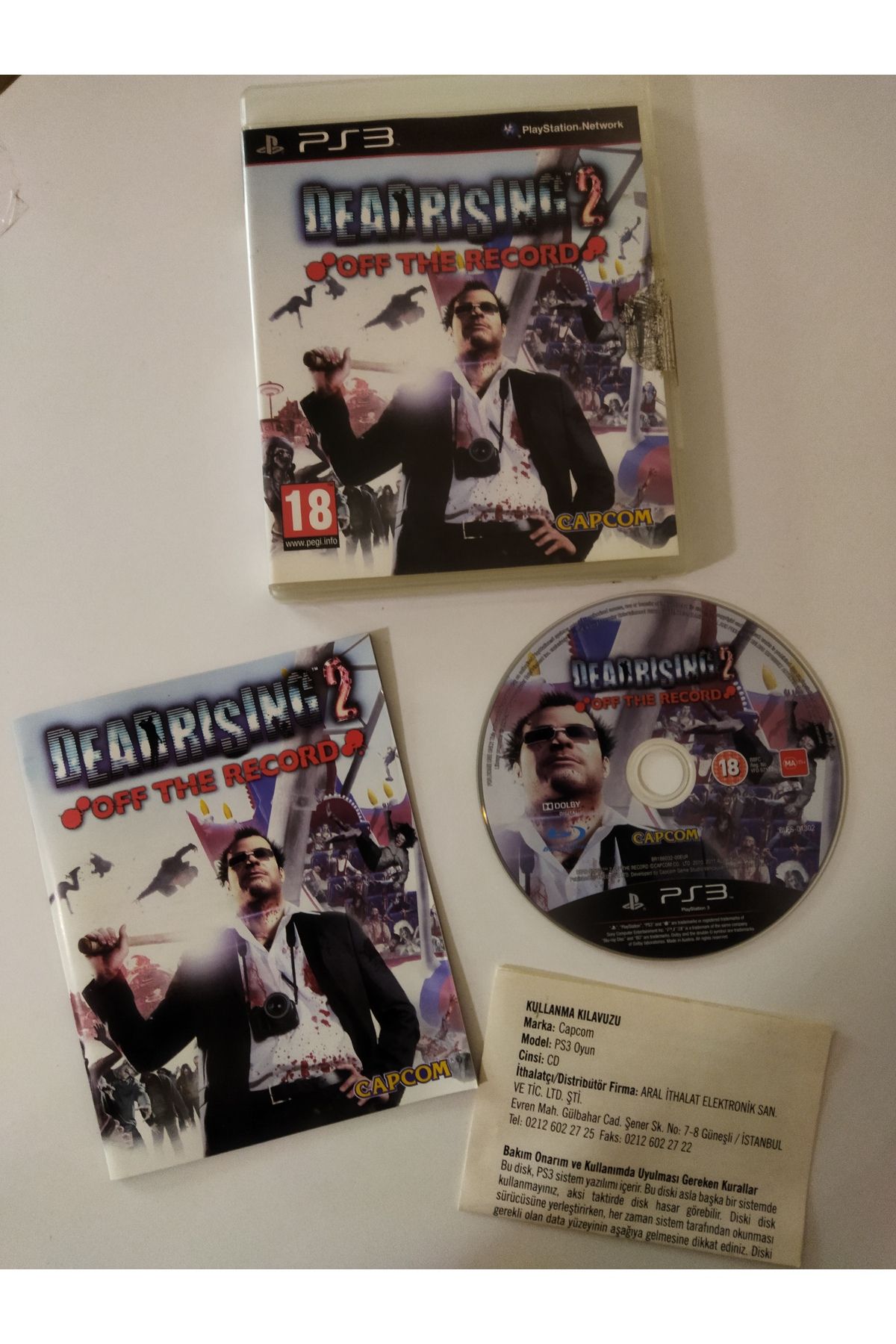 CAPCOM PS3 OYUNU - DEADRİSİNG 2 : OFF THE RECORD