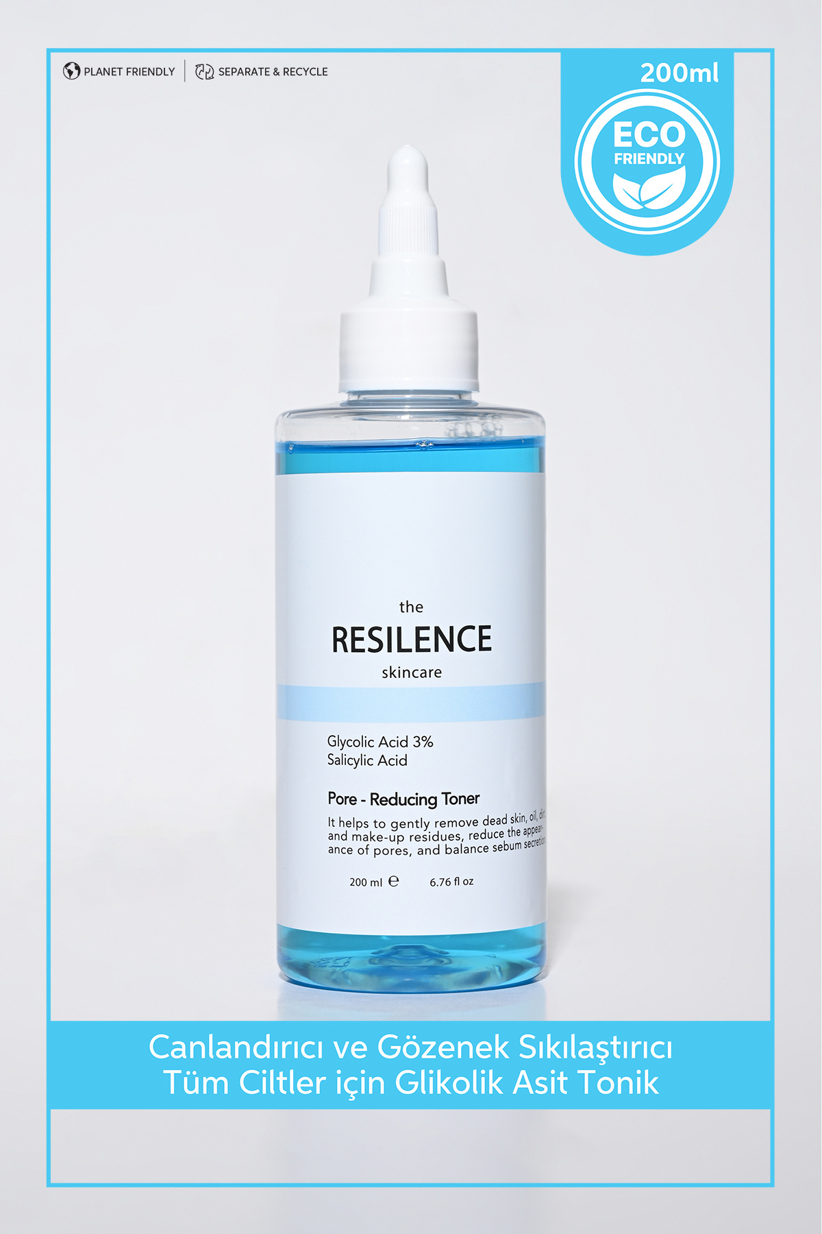 Canlandırıcı ve Gözenek Sıkılaştırıcı Tüm Ciltler İçin Glikolik Asit Tonik 200 ML — TYCOL8JQLN169839536059420