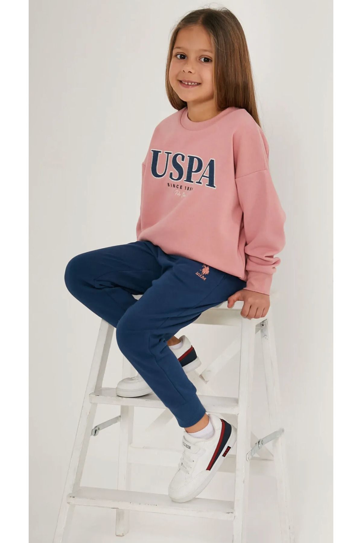Pink polo hotsell sweatsuit set