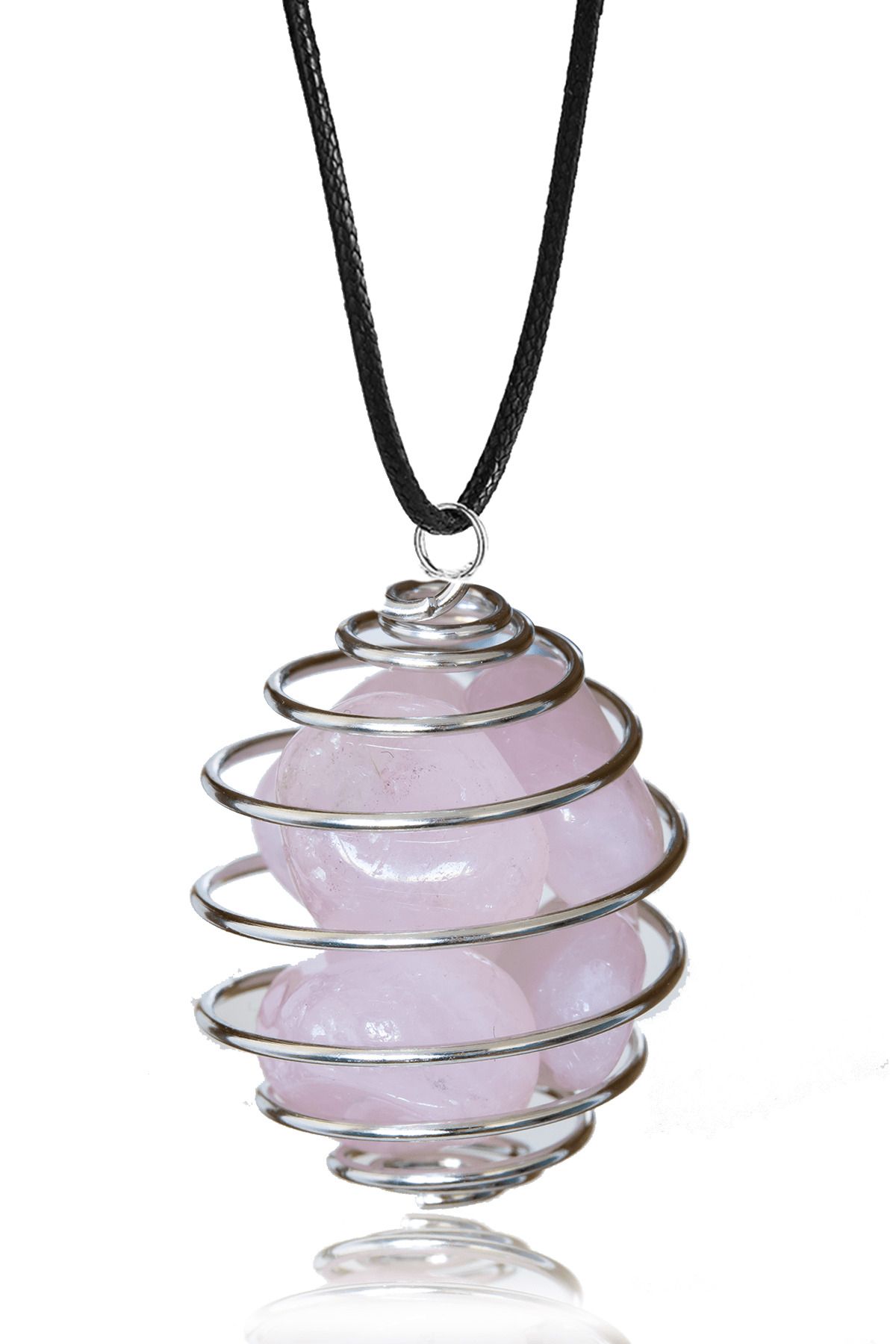 Stone cheap cage necklace