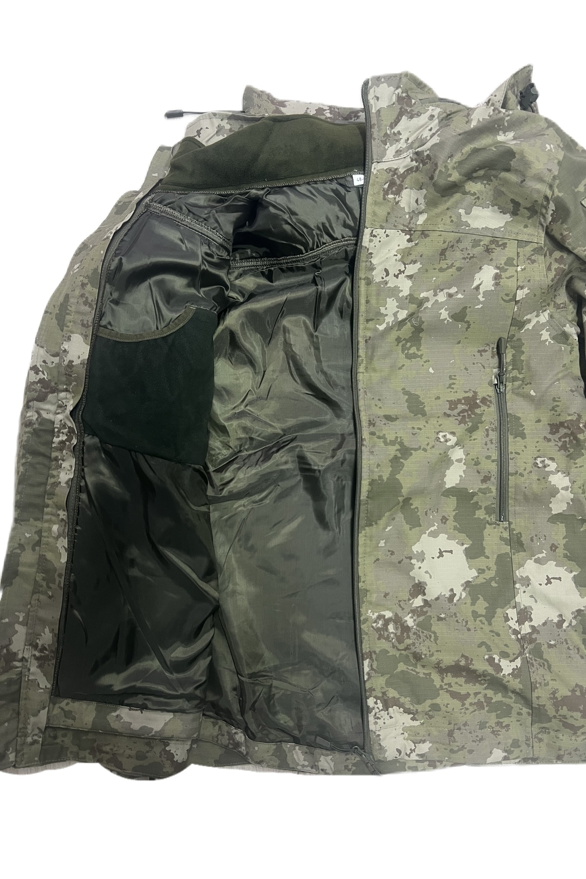کاپشن eser askeri malzeme اورجینال زنانه برند 0 esereser9080 New TSK parka camouflage parka training parka - تصویر 3