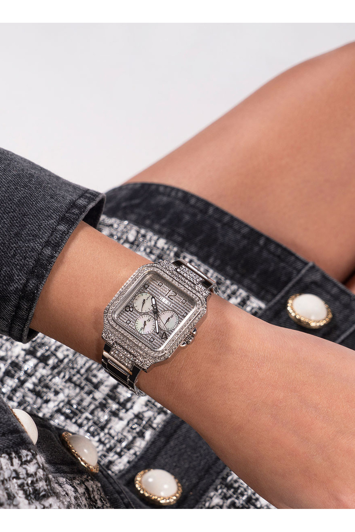 ساعت مردانه رنگارنگ گسGuess | 5003044964 اورجینال - تصویر 7