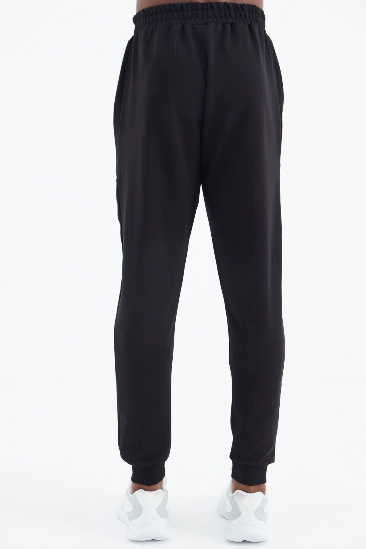Mens plain 2025 tracksuit bottoms