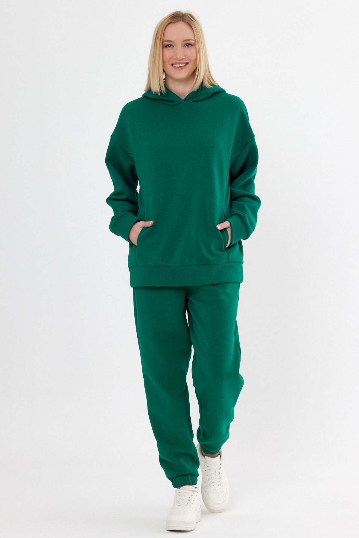Dark green sale tracksuit womens