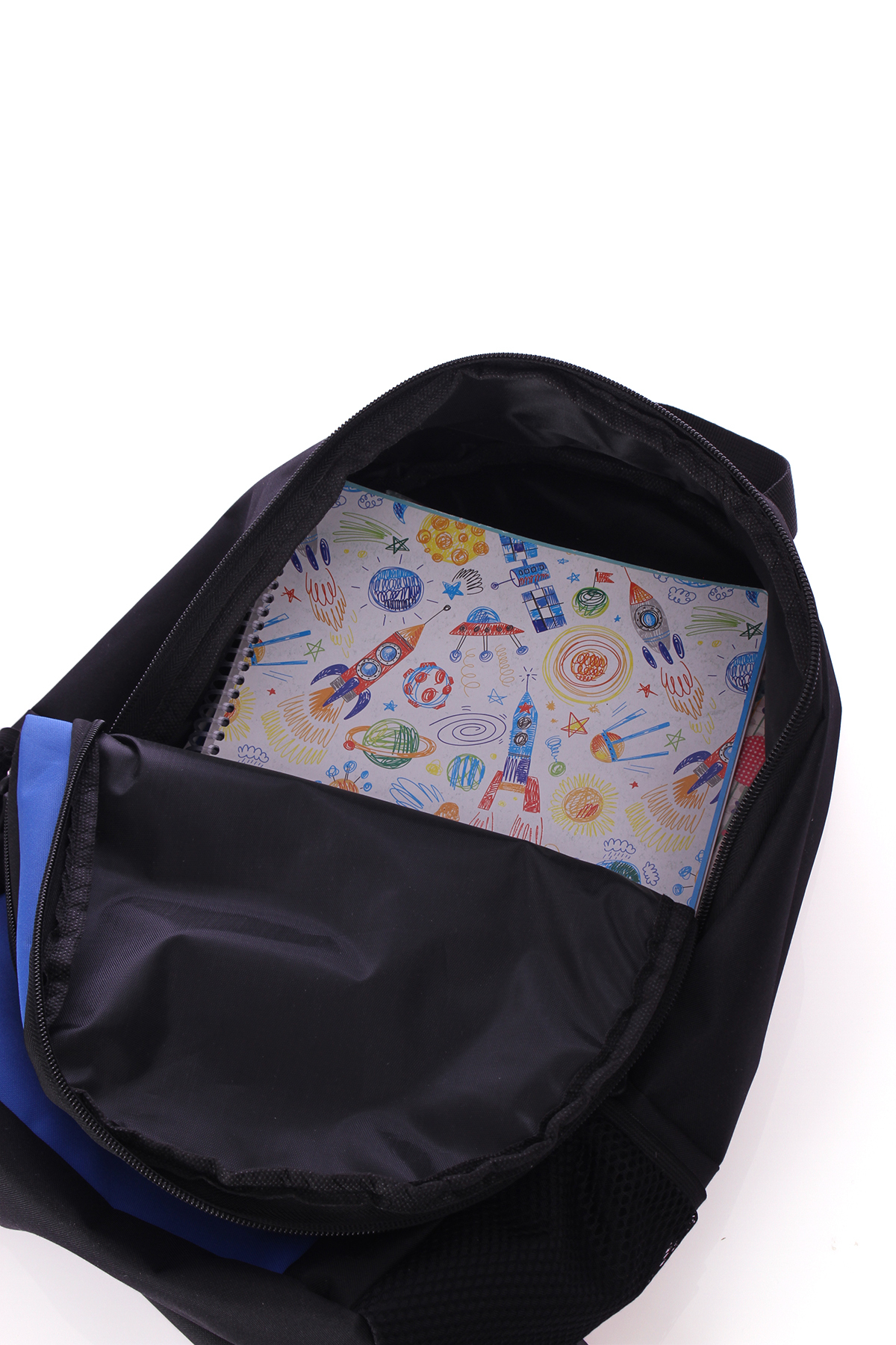 کوله پشتی زنانه آبی By Hakan | 23UBYH0052 اورجینال - تصویر 5