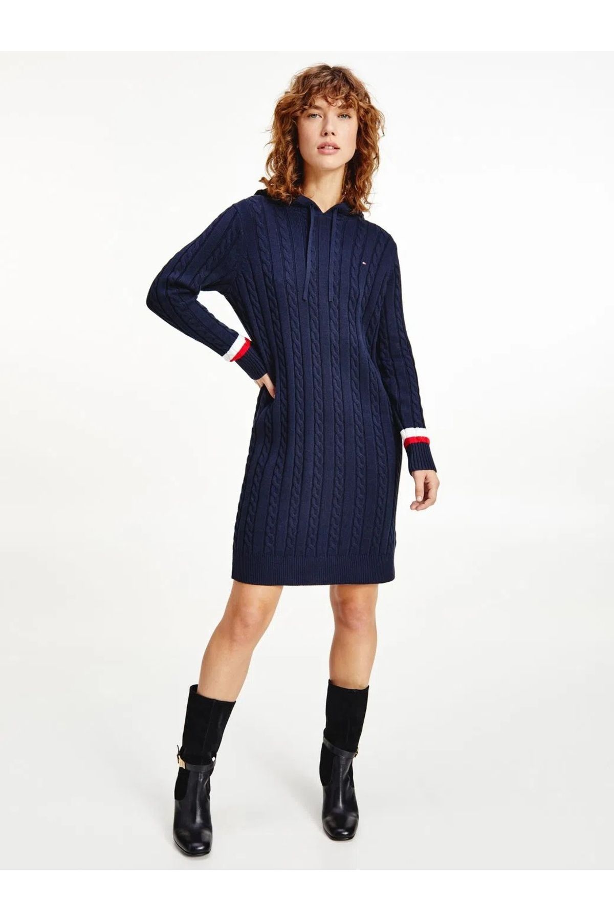 Navy tommy hilfiger dress hotsell