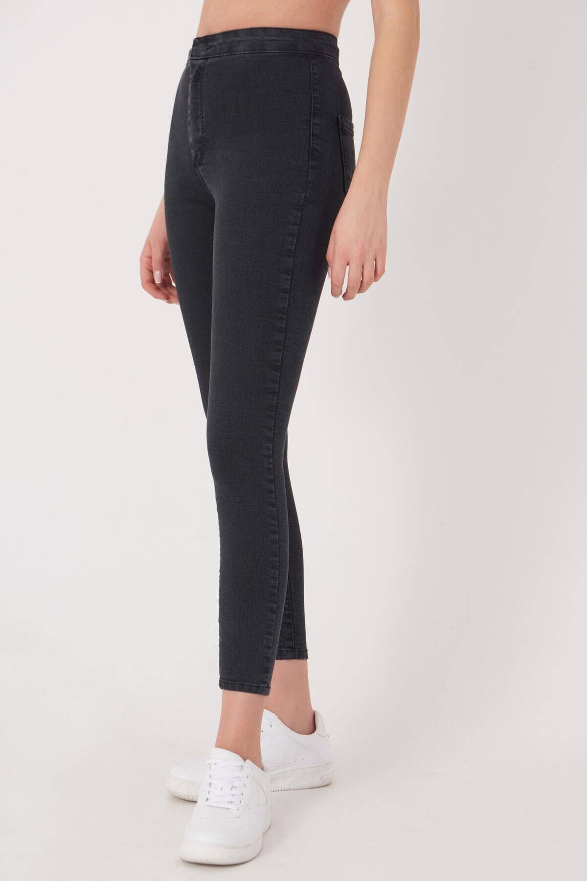 Addax-Skinny-Jeans mit hoher Taille, Pn10915 4