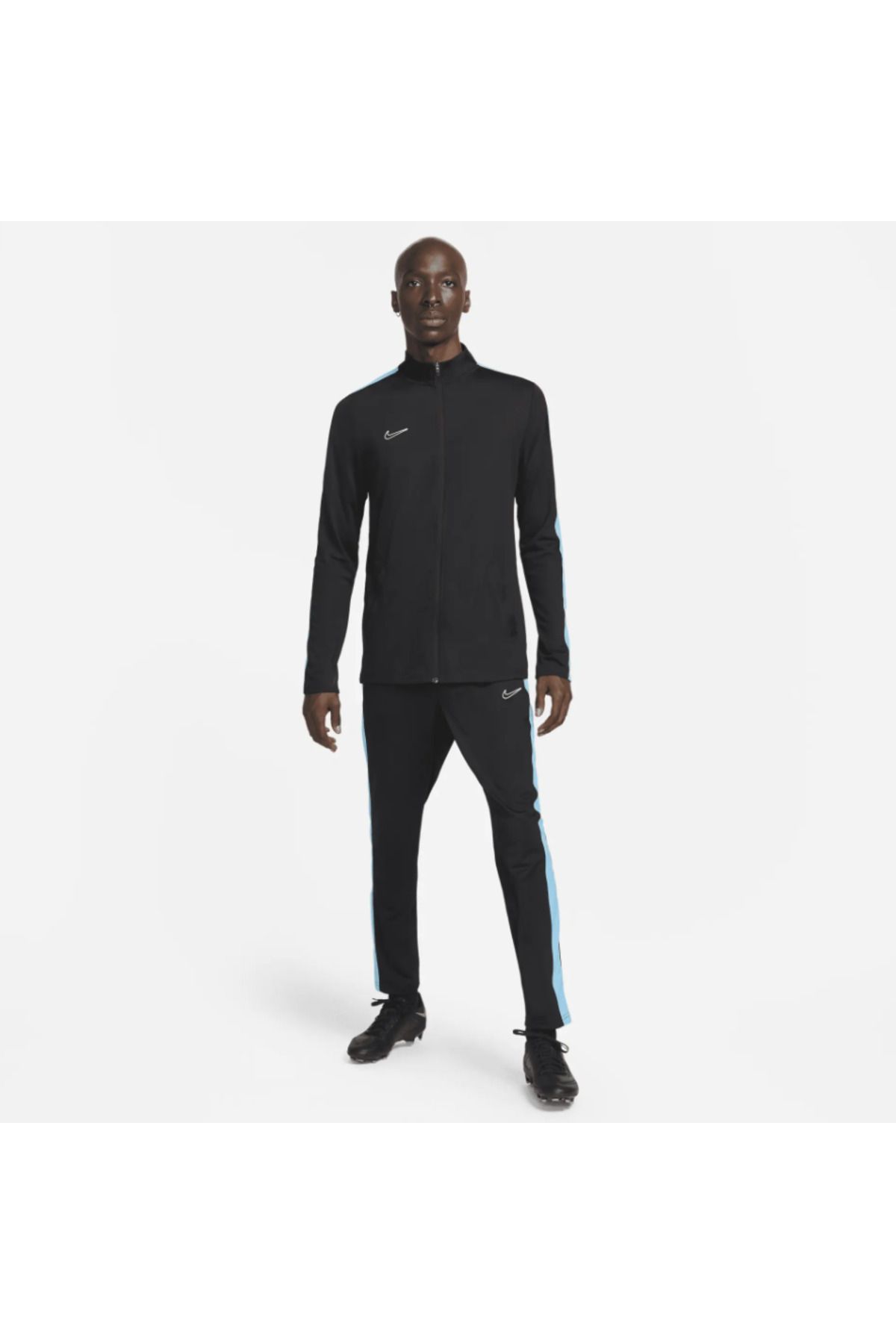 Nike Sports Sweatsuit Set Black Slim Fit Trendyol