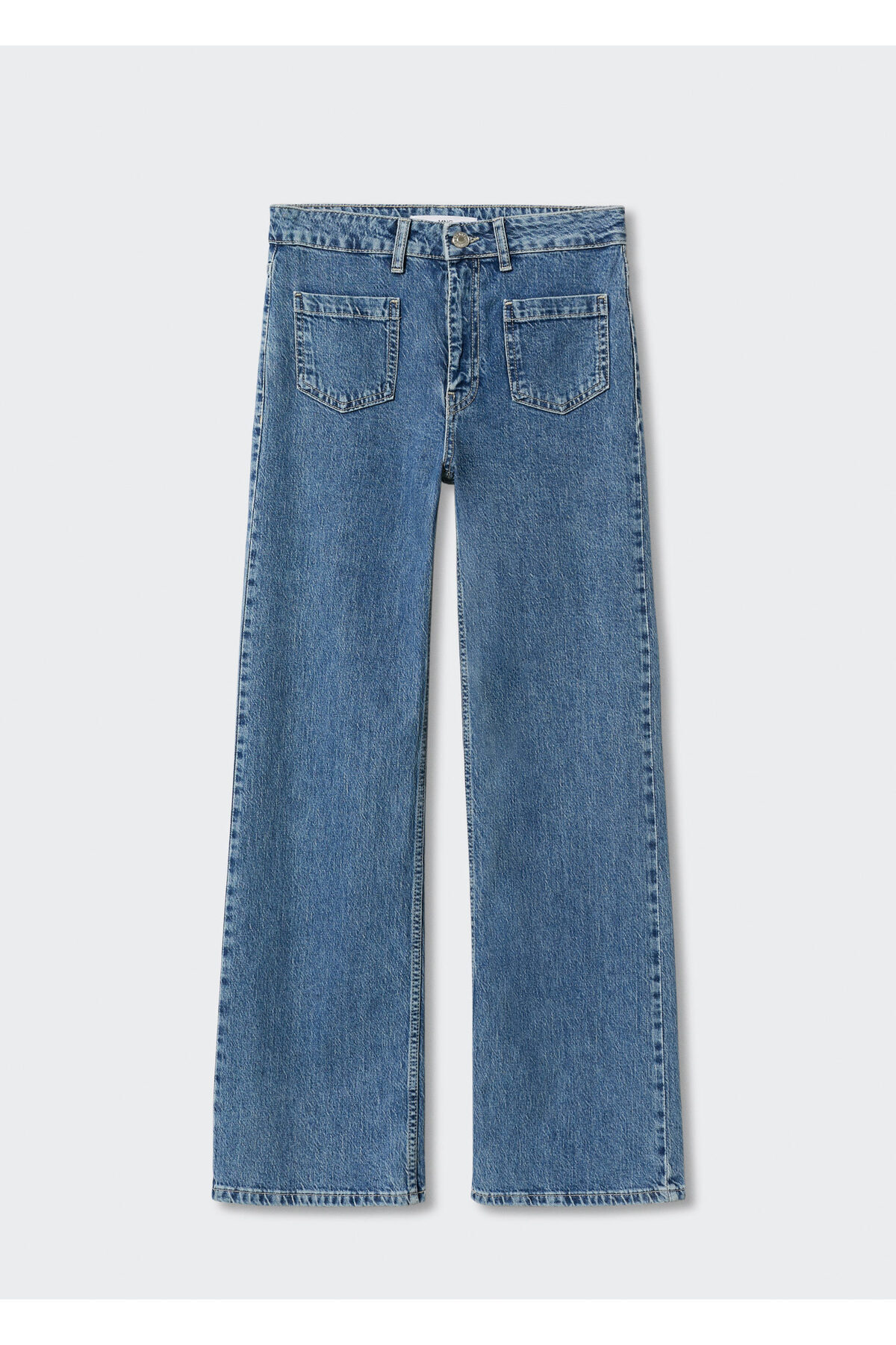 Cepli Wideleg Jean Pantolon