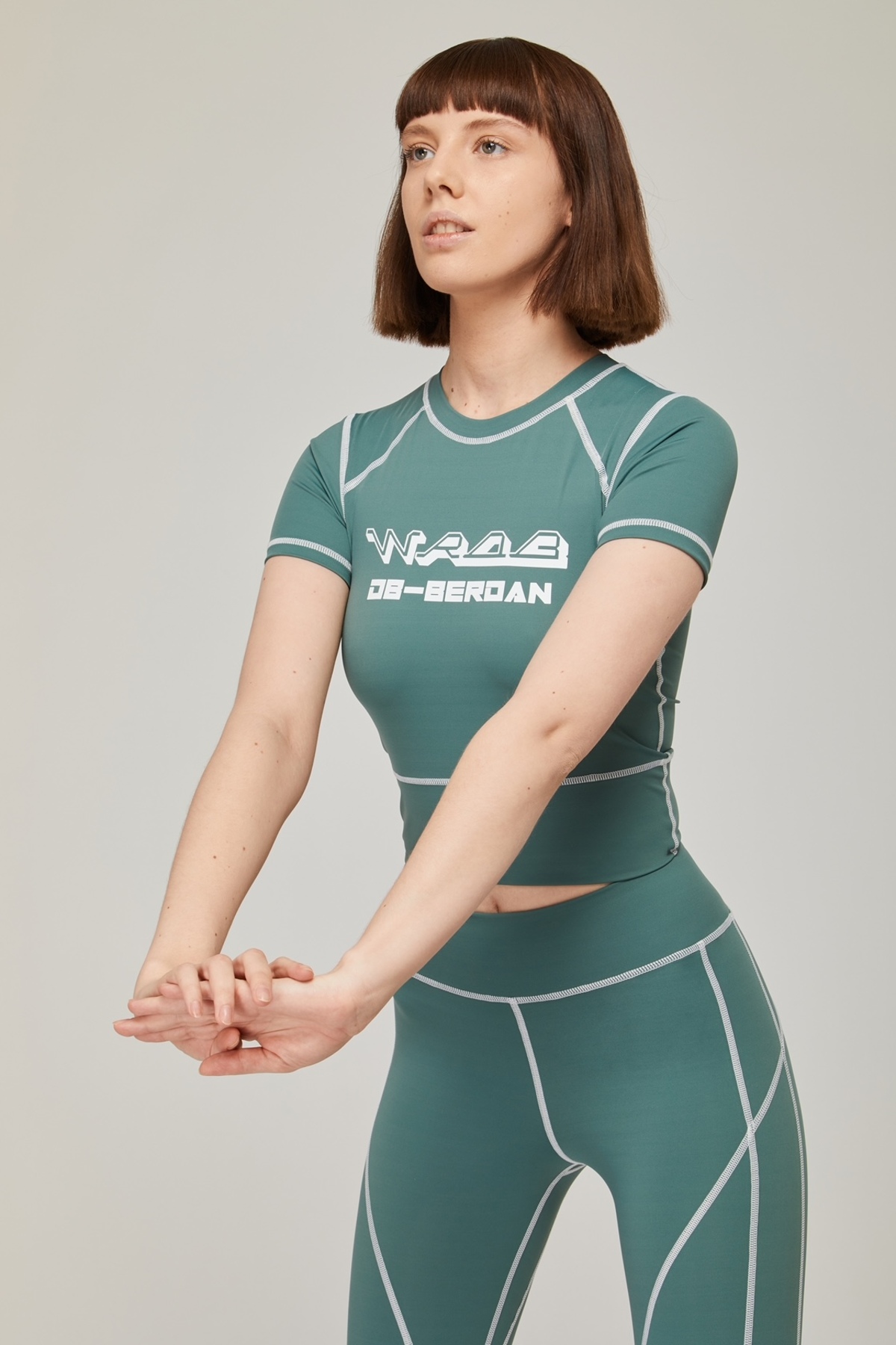 DB BERDAN Logo crop top görsel 2