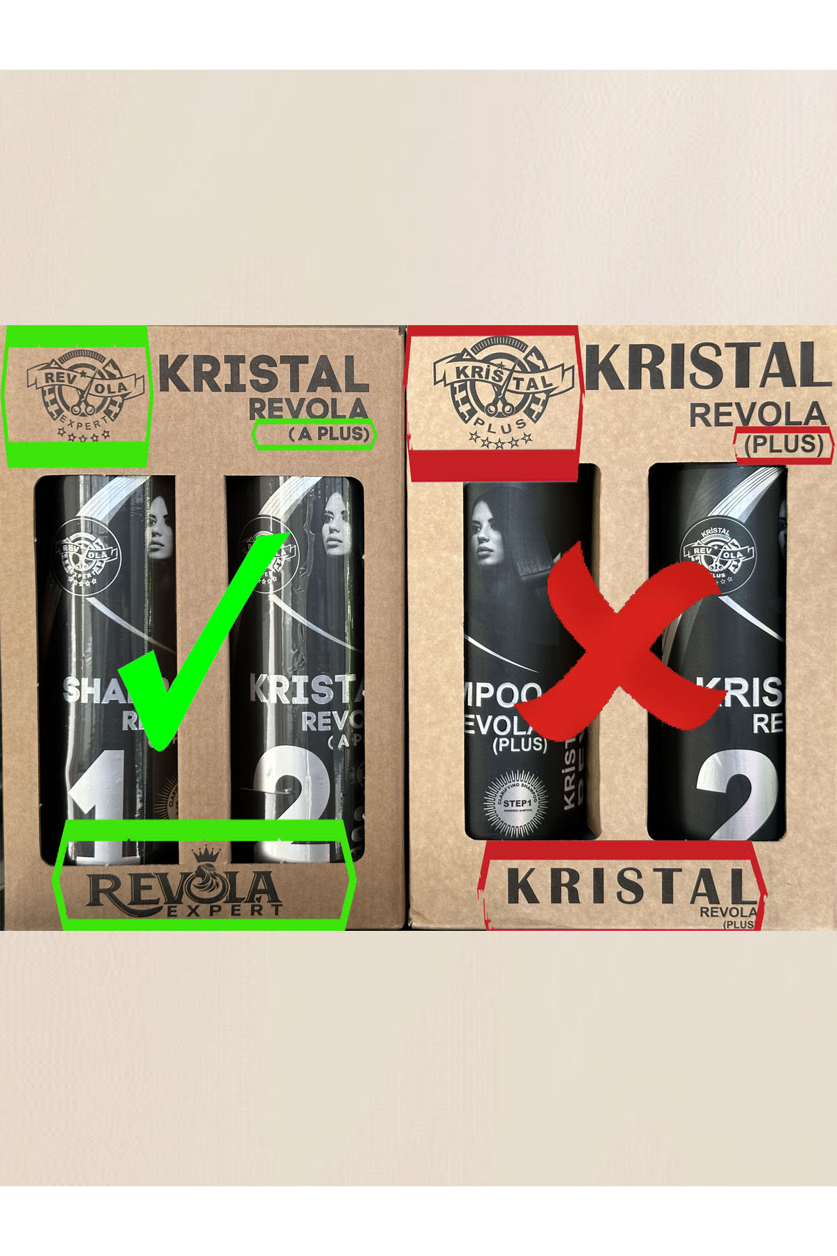 revola A Plus Kristal Protein & Keratin Saç Düzleştirici Ürün Krem 250