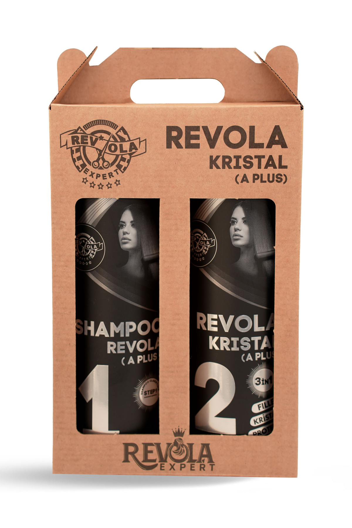 revola A Plus Kristal Protein & Keratin Saç Düzleştirici Ürün Krem 250
