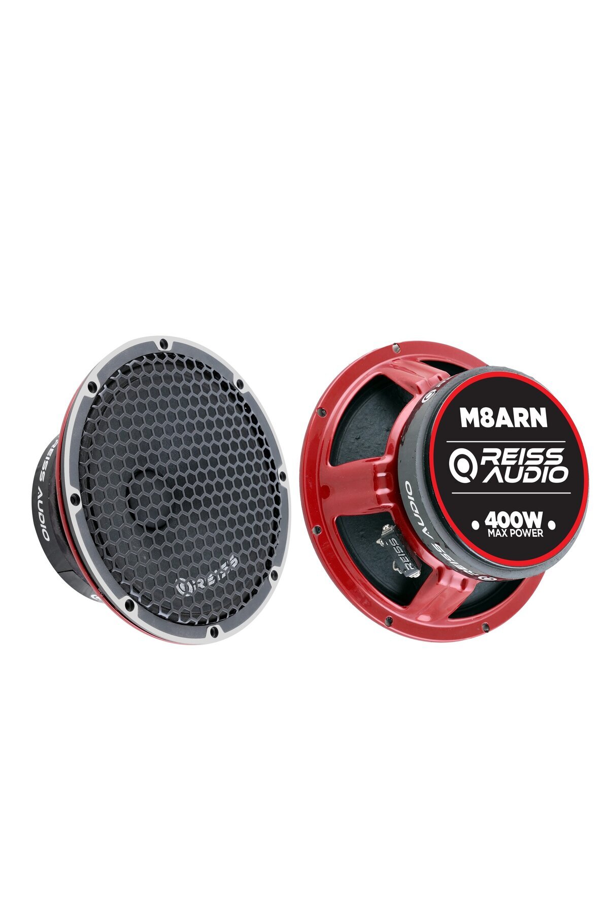 REISS AUDIO RS-M8ARN 400W Maksimum Güç 200W RMS Metal Kapaklı 20