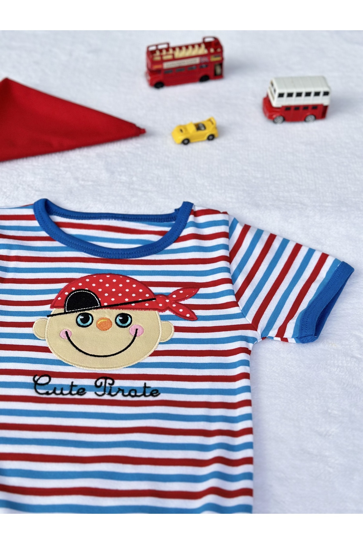 بادی نوزادی پسرانه آبی TD Collection | TYC3AQUB3N169891122505107 اورجینال - تصویر 3