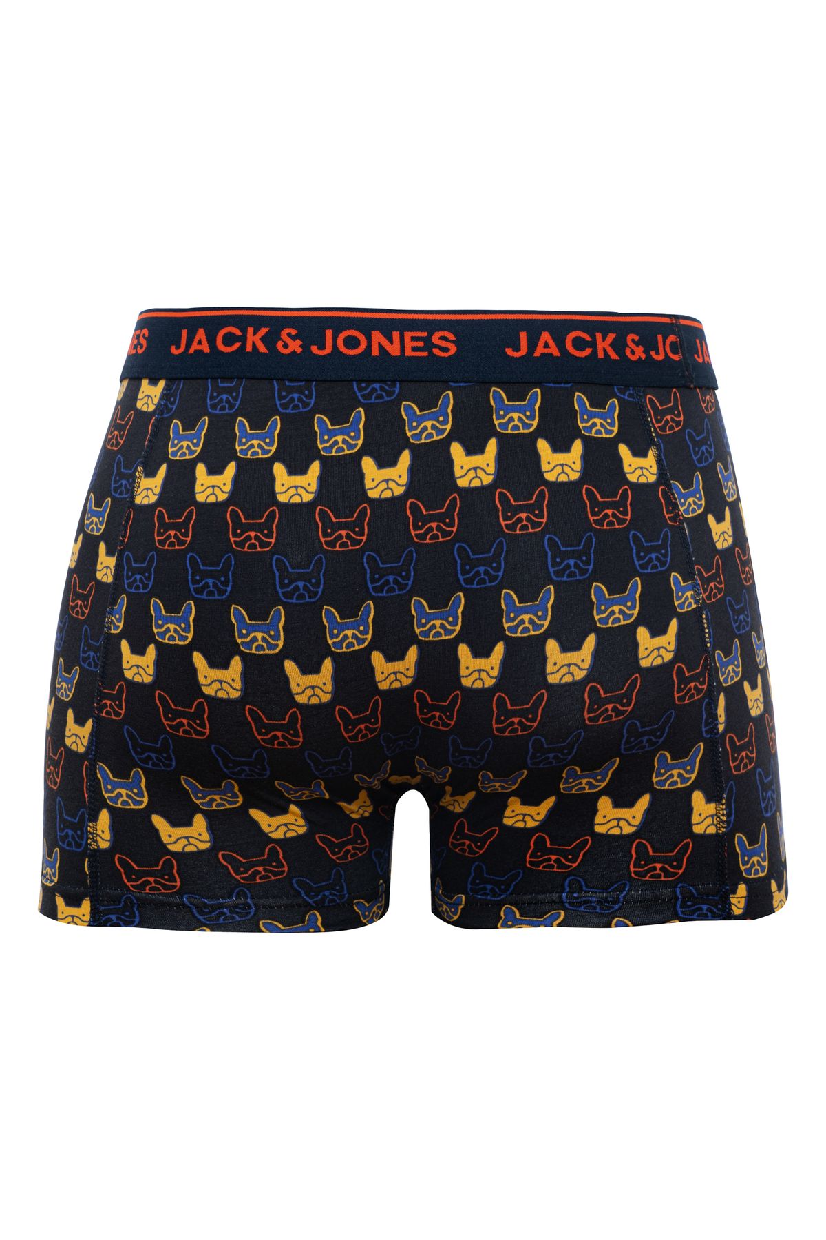 باکسر طرح دار تک لوگو - بولداگ Jack & Jones