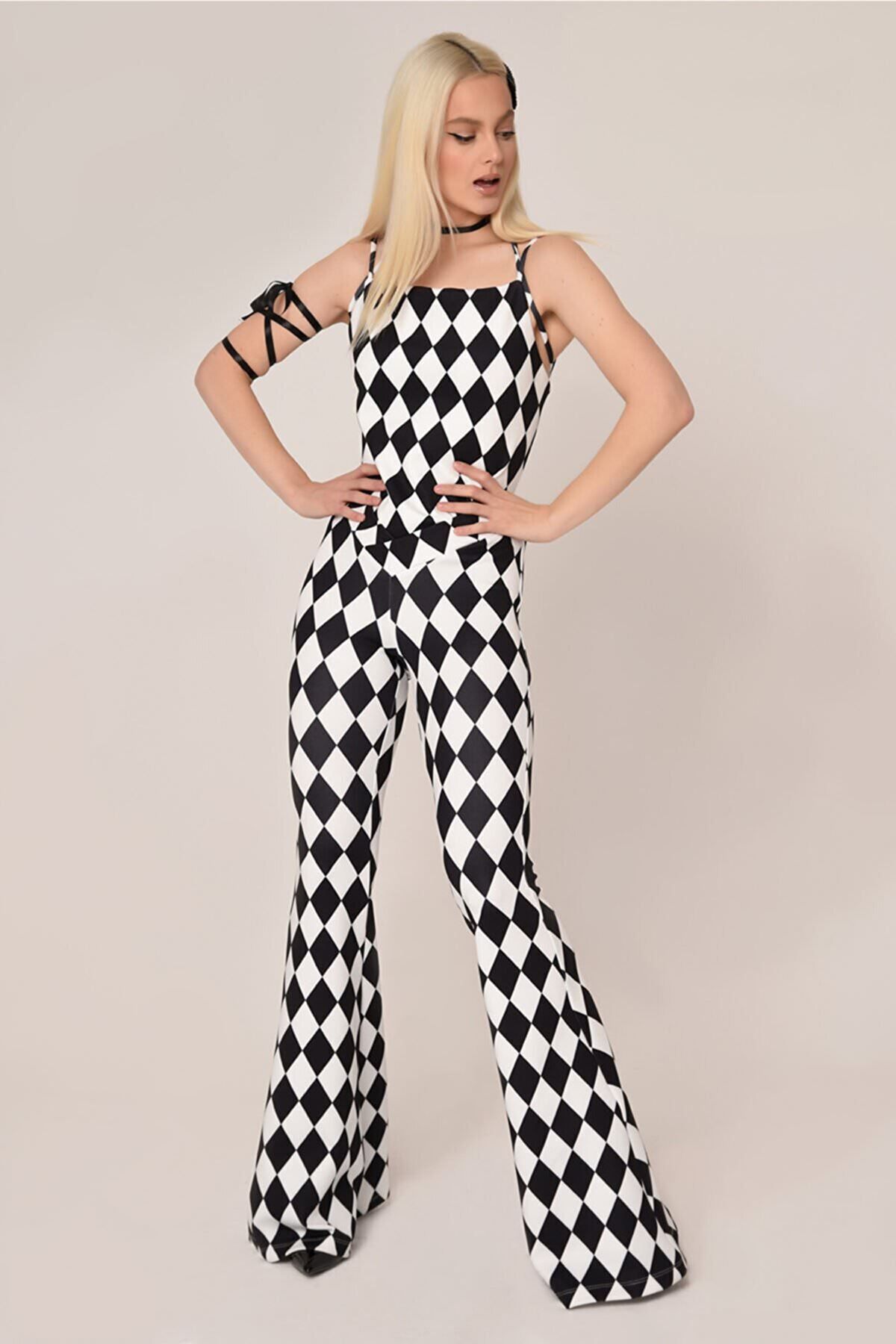 White discount flared jumpsuit