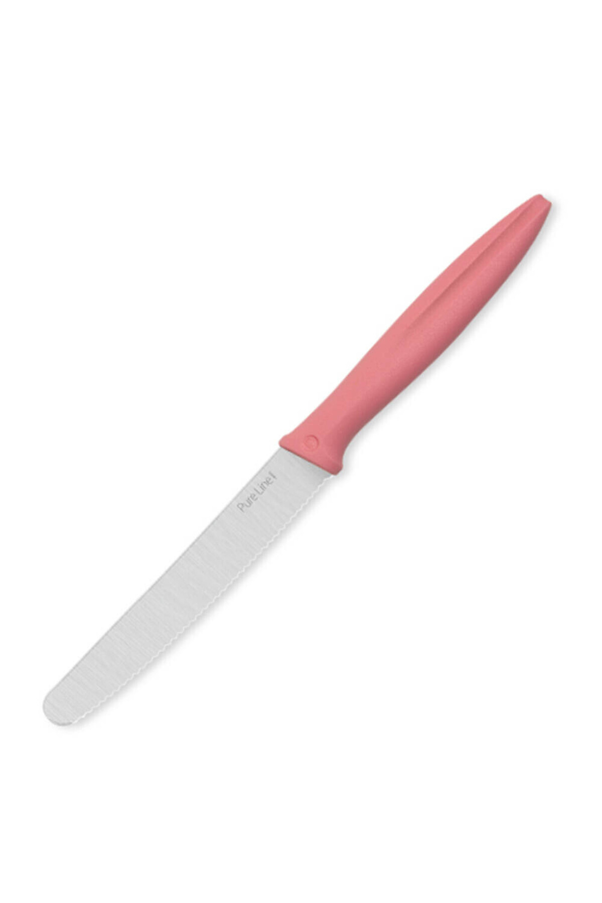 Pure Line Tomato Knife Threaded 12cm Pink