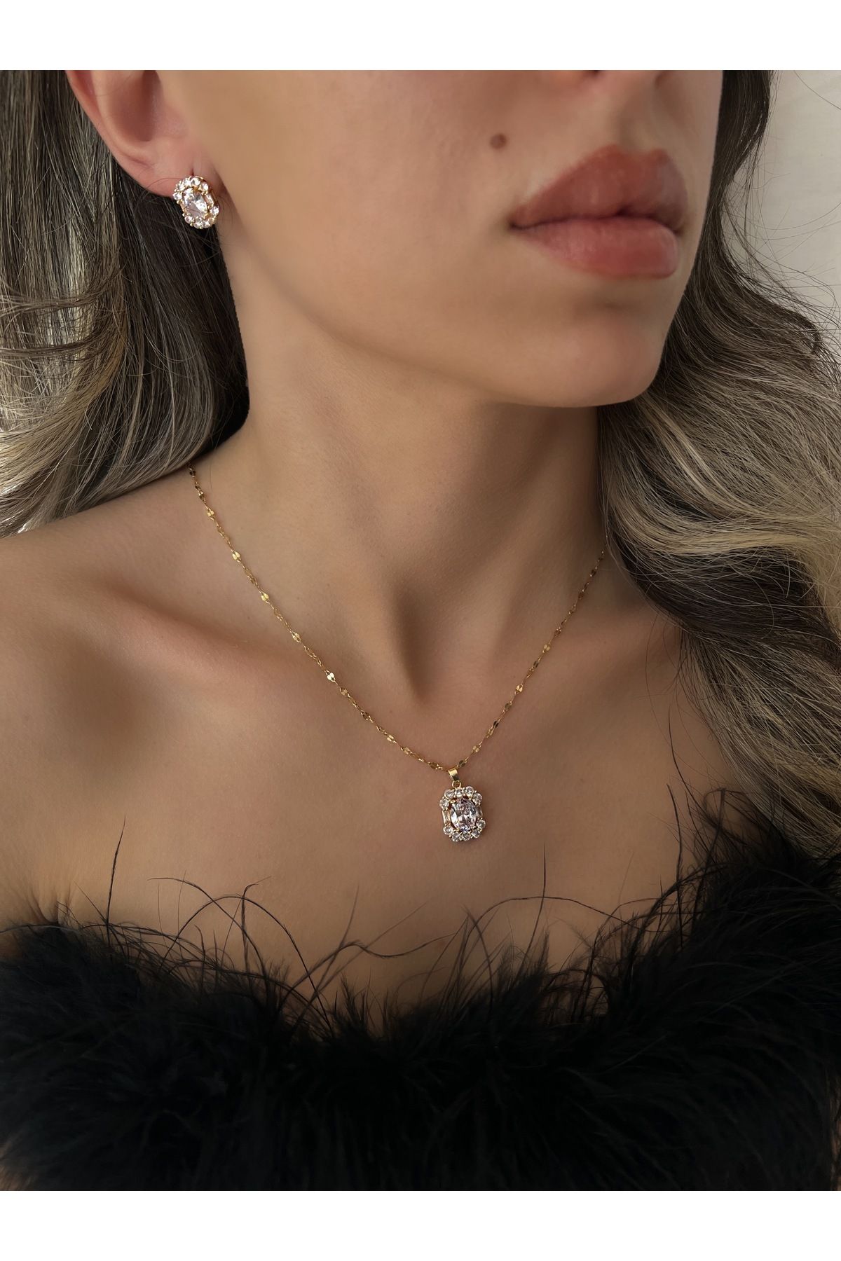 Chain earring 2025 set