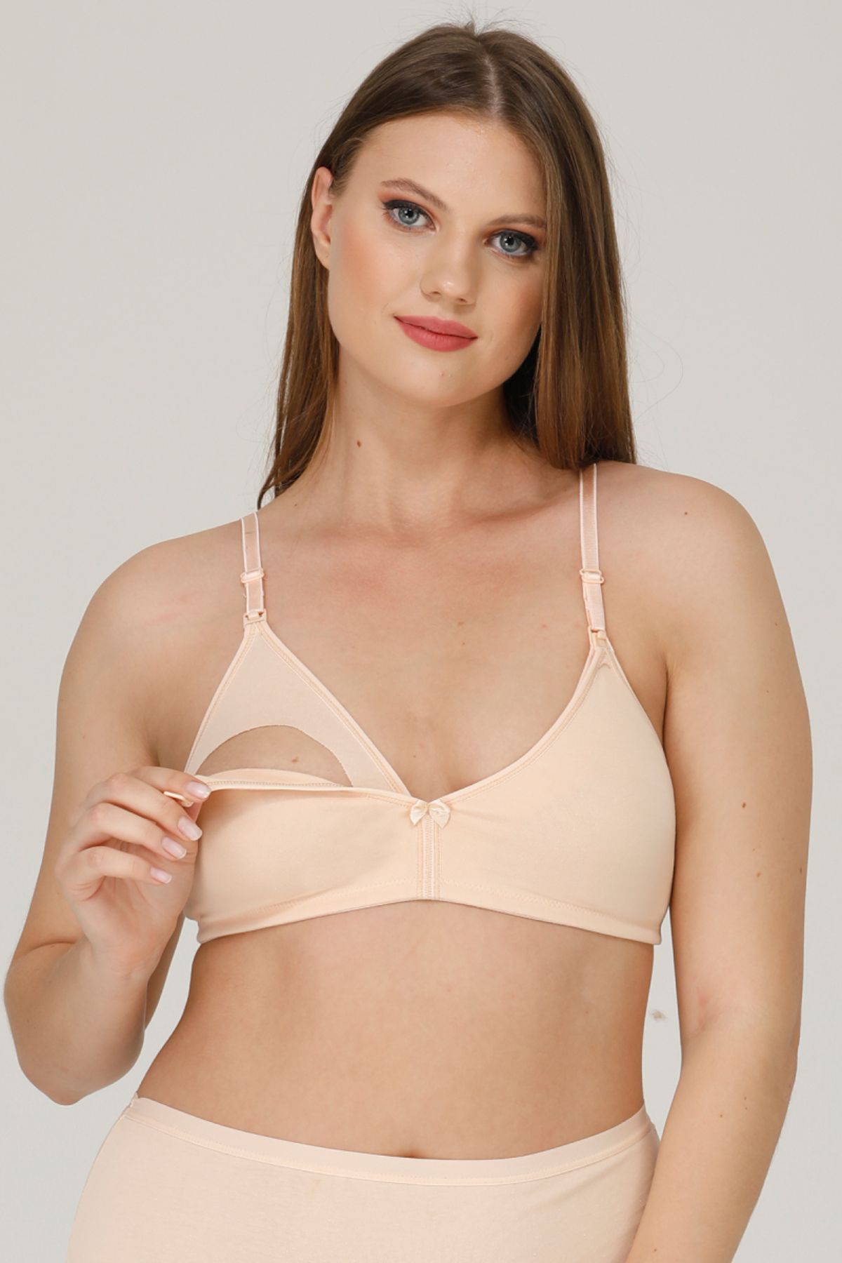 par lingerie pl PL Emzirme Sütyeni Kapsız Penye TEN