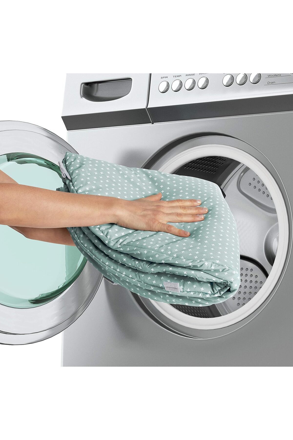 Ingenuity , Cozy Spot Loamy oyun matı, ahşap oyun kemeri, çıkarılabilir oyuncaklı fotoğrafı 7 (önizleme)