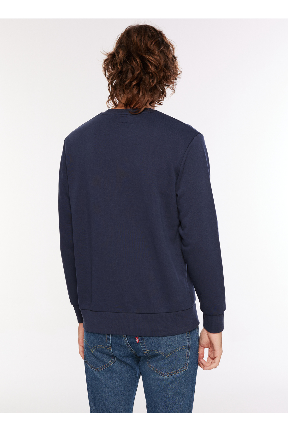سویشرت لیوایز مردانه  آبی  طرح دار Narrow / اسلیم فیت    Regular/رگولار  | Levi's 5003052626 TR - تصویر 5