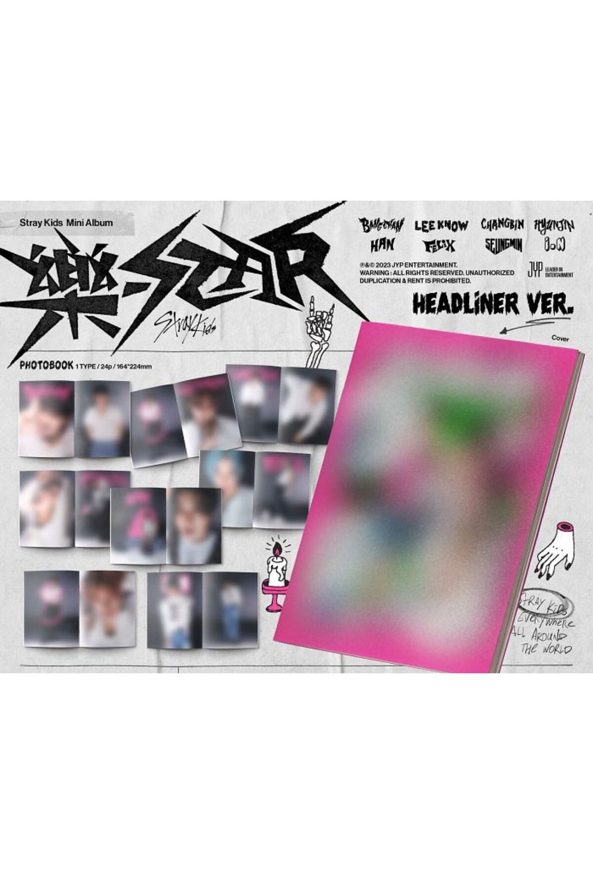 Stray Kids 樂-STAR(Rock-Star) Album - Headliner Ver.
