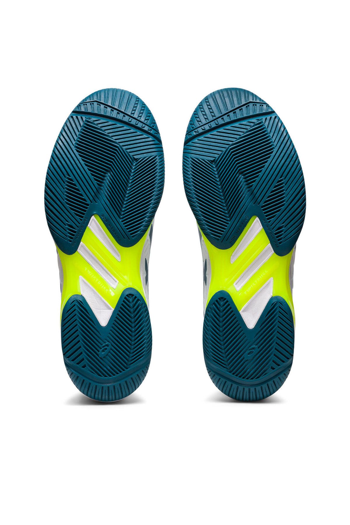 Asics کفش تنیس سفید مردانه Solution Speed ​​Ff 2