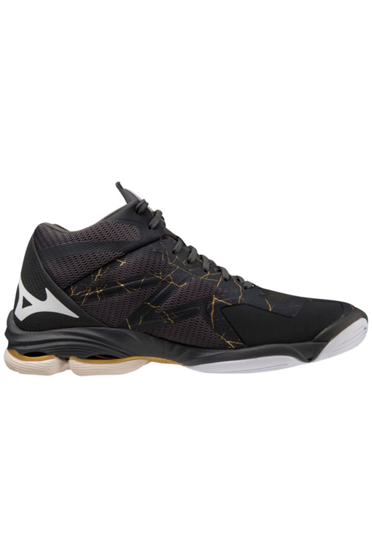 Mizuno wave lightning black sale