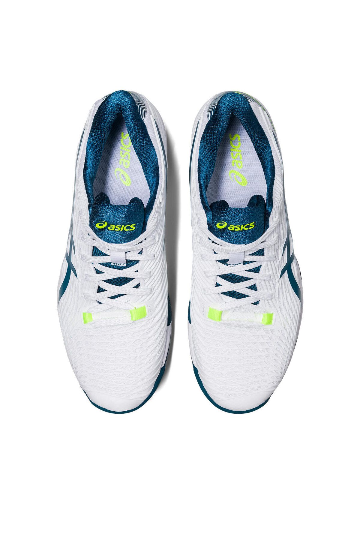 Asics کفش تنیس سفید مردانه Solution Speed ​​Ff 2