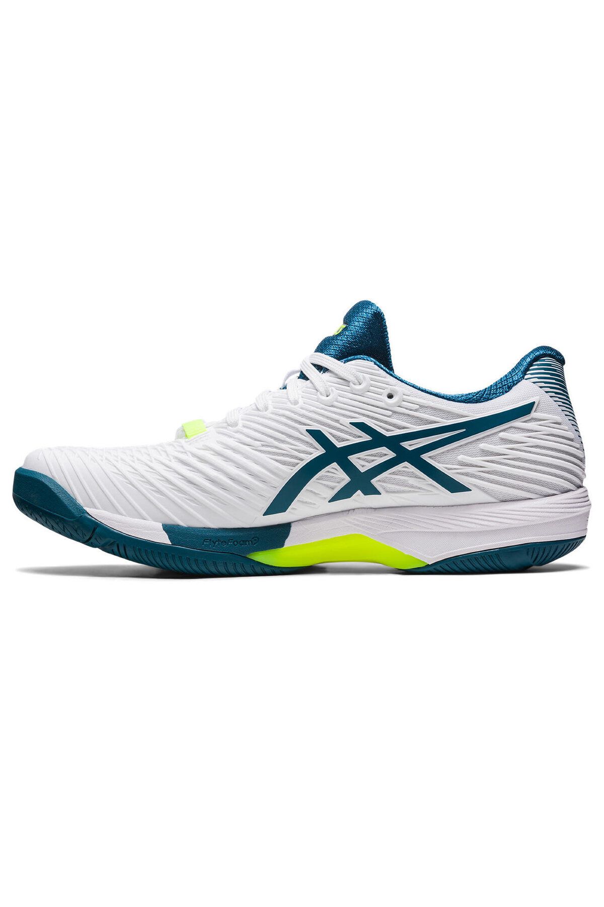 Asics کفش تنیس سفید مردانه Solution Speed ​​Ff 2