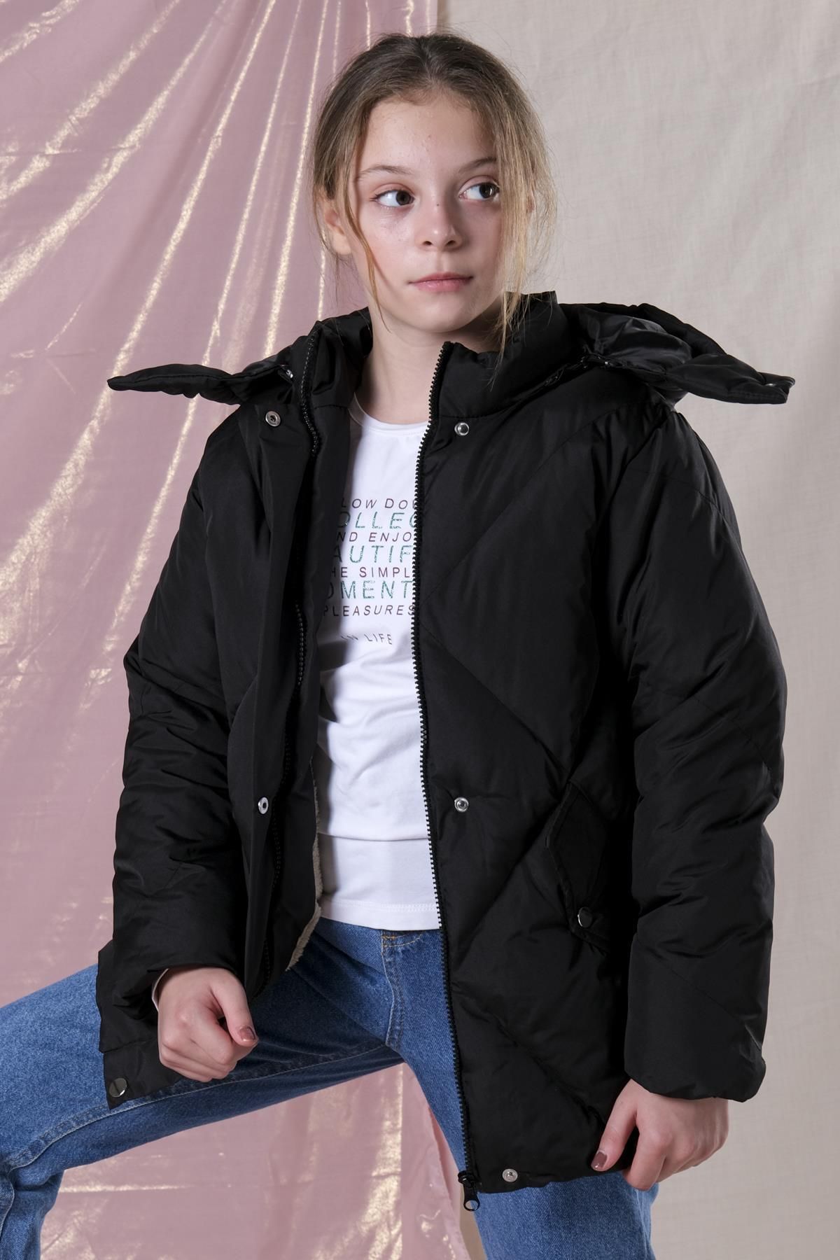 Girls thick shop coat