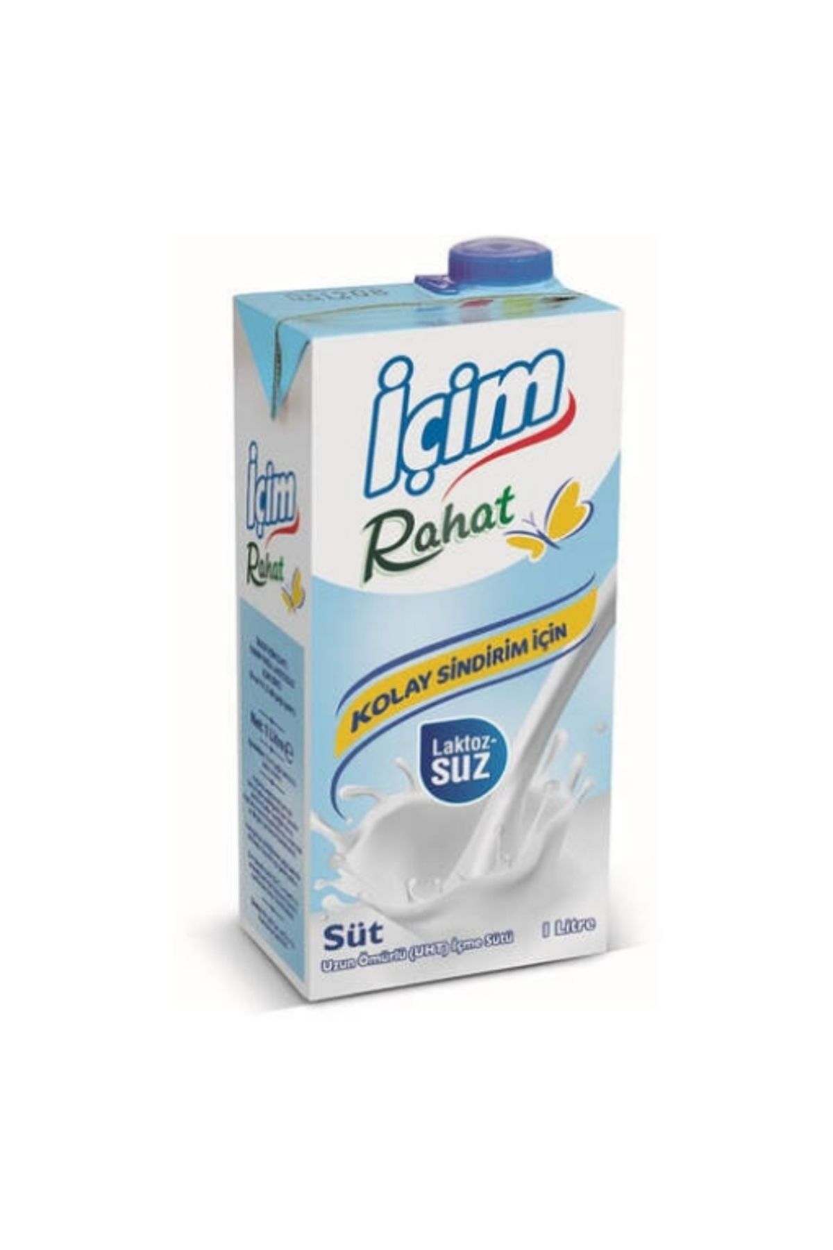 İçim Laktozsuz Süt 1 Lt. (12'Lİ)