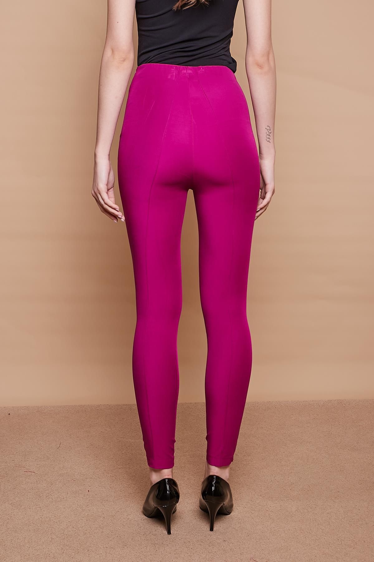 Jument Lycra Fabric High Waist Front and Back Stitched Skinny Leg