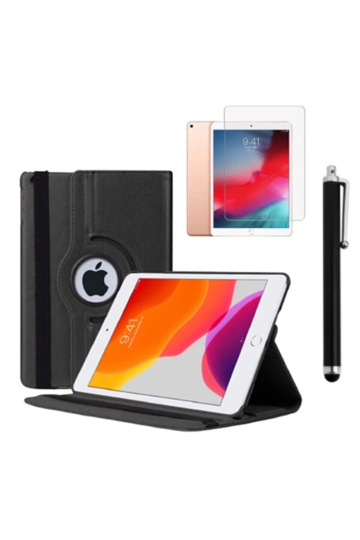 Ipad 9th generation 10.2 Compatible Leather Tablet Case with Stand + Screen Protector + Pen A2602 A2603 A2604 A2610
