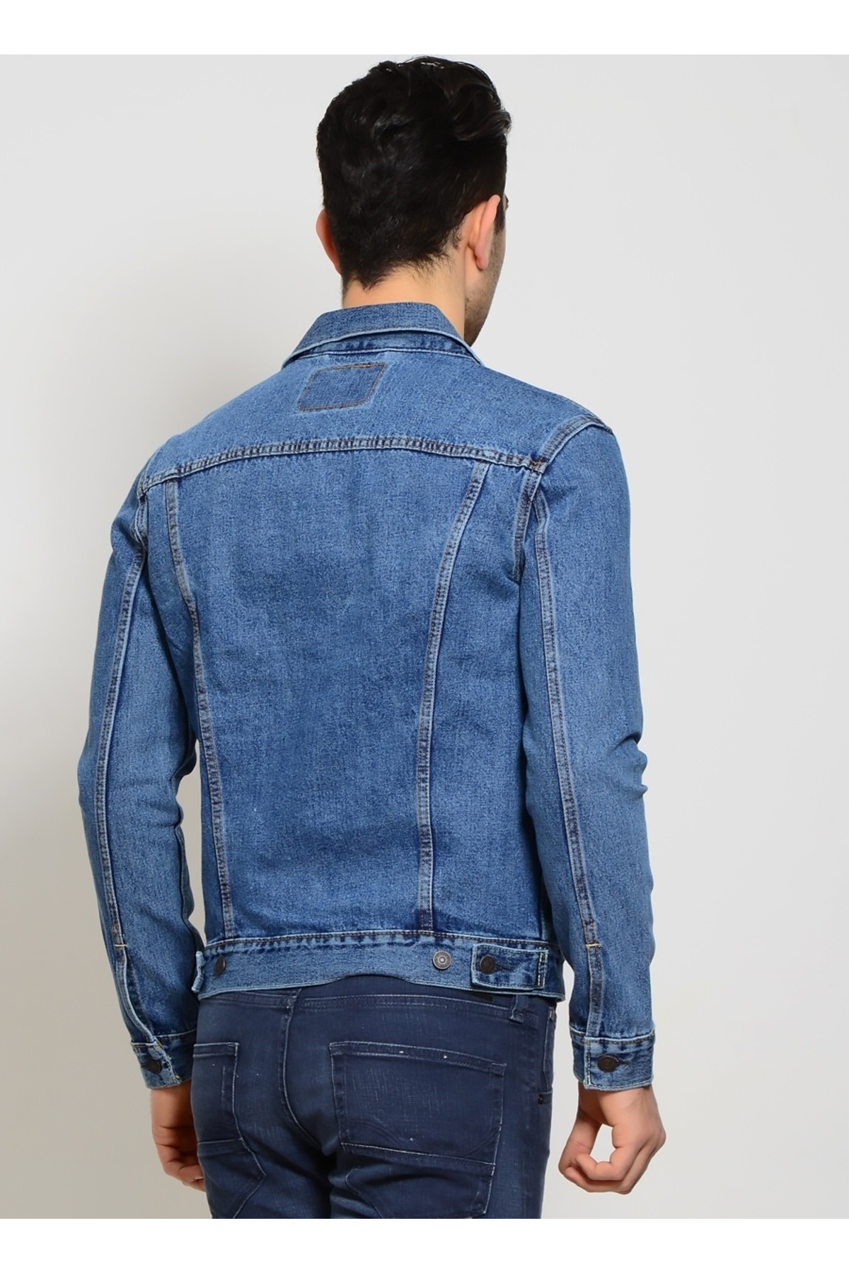 ژاکت مردانه آبی لیوایز | 5000095909 اورجینال - تصویر 4