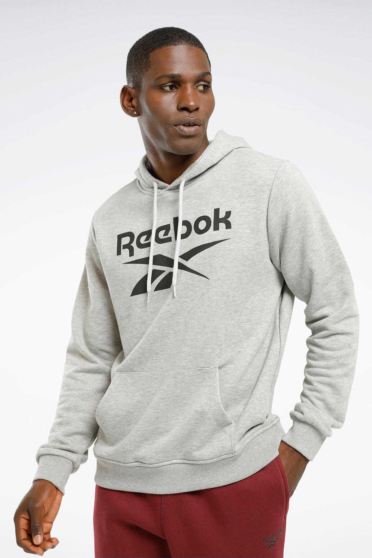 Reebok RI FT Big Logo OTH Gri Erkek Sweatshirt Fiyat Yorumlar Trendyol