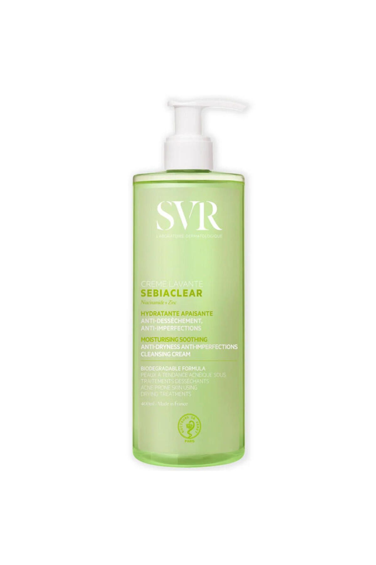 SVR Sebiaclear Cleansing Cream - Крем-очиститель 400 мл 3662361003372