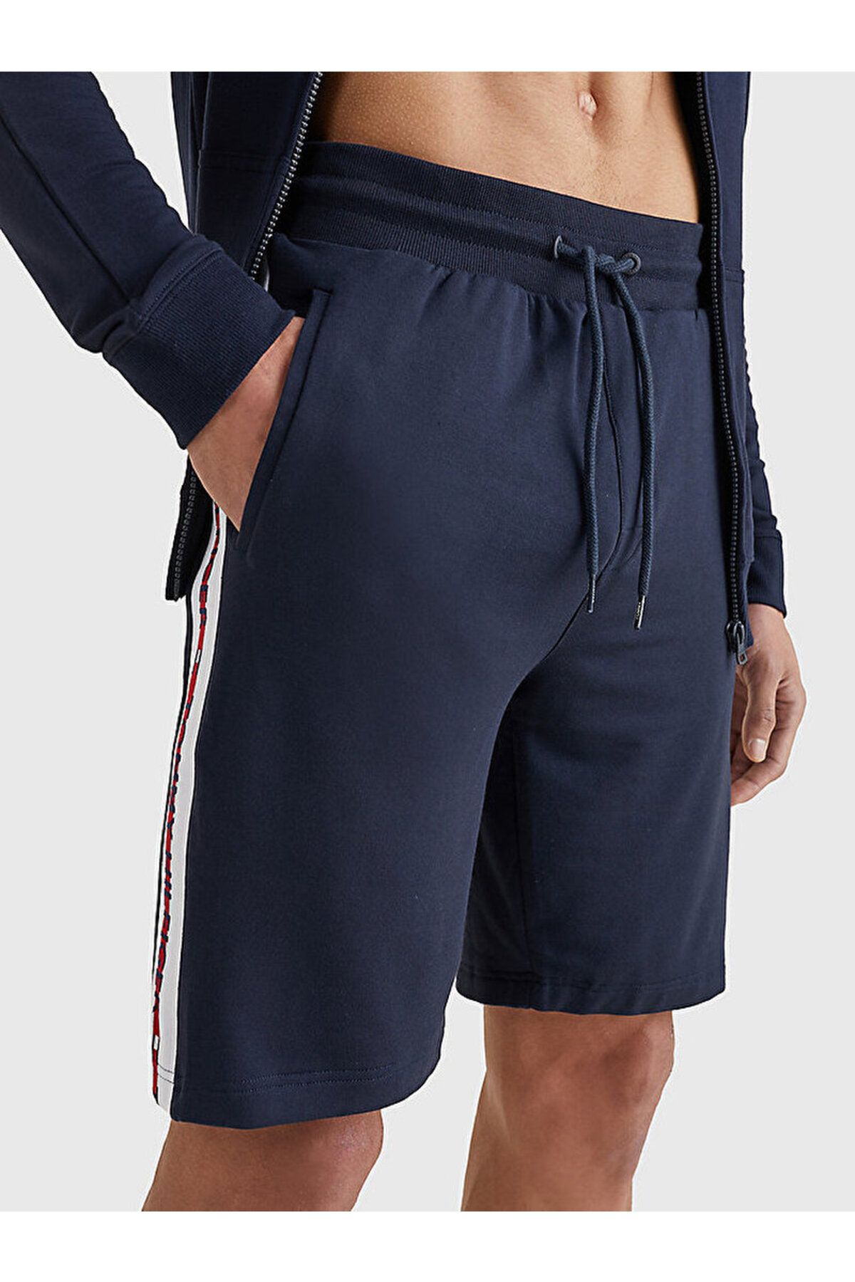 Navy blue tommy hilfiger shorts on sale